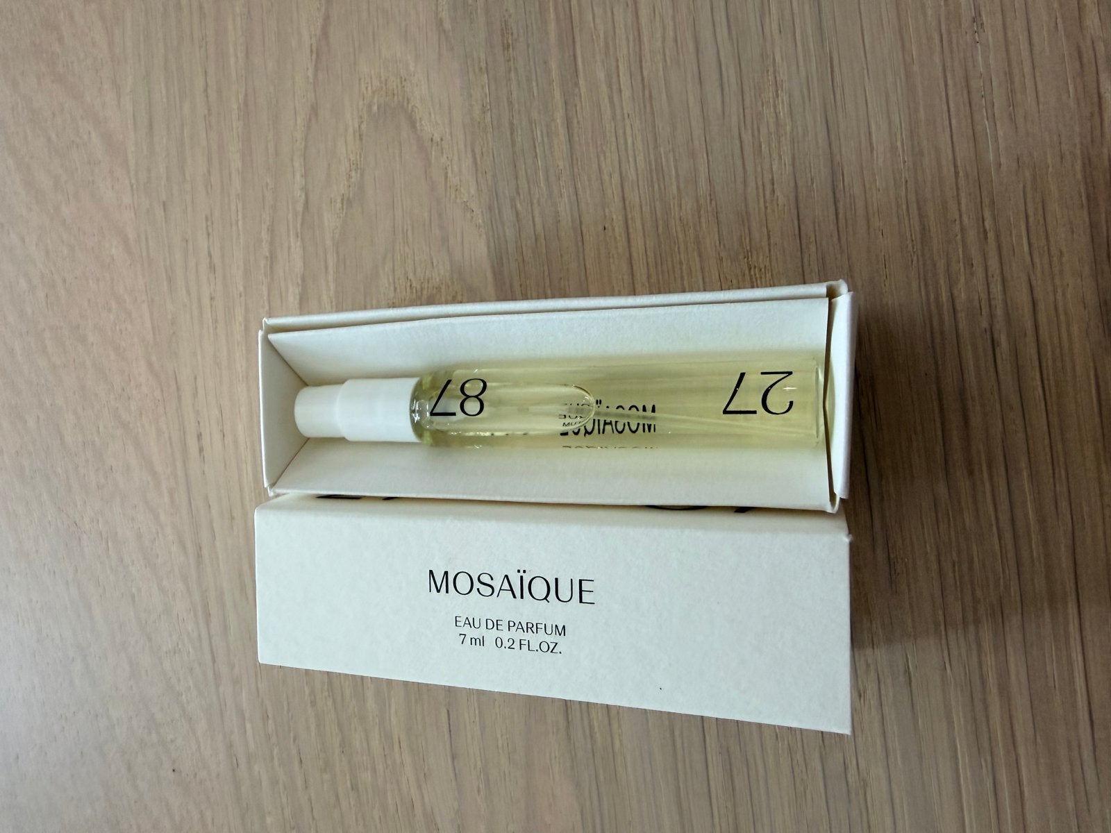 27 87 MOSAÏQUE Eau de Parfum 7ml, Ophalen of Verzenden, Nieuw