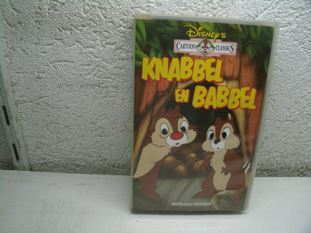 vhs 111a knabbel en babbel, Cd's en Dvd's, VHS | Kinderen en Jeugd, Alle leeftijden, Ophalen of Verzenden, Zo goed als nieuw