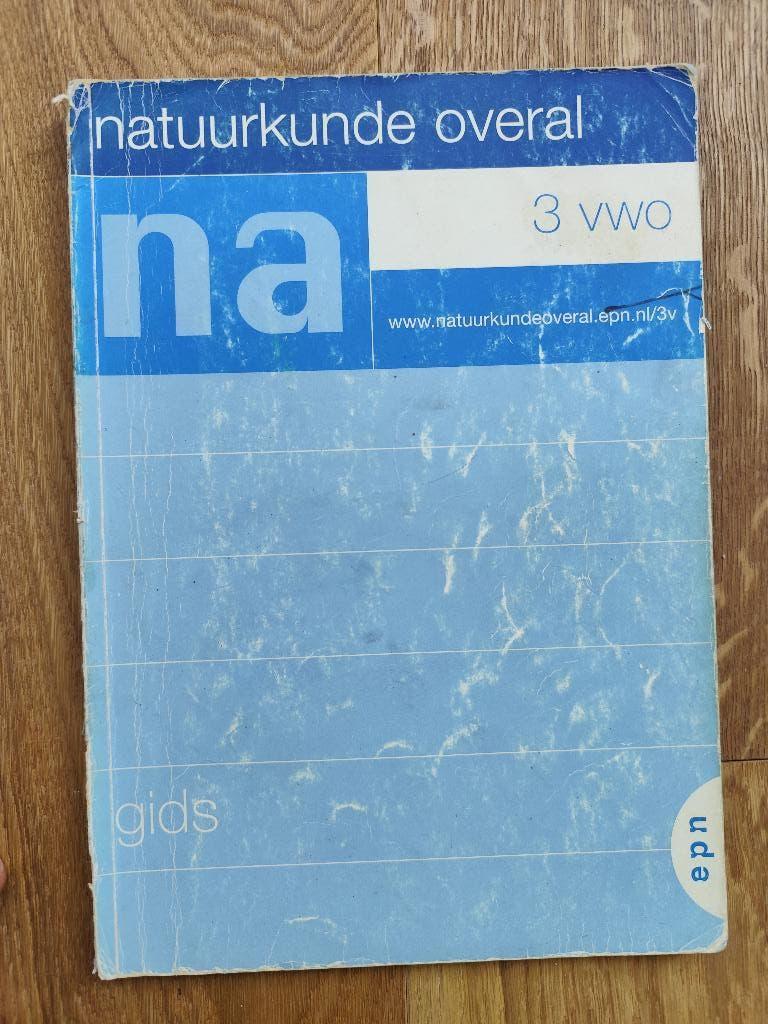 Natuurkunde Overal 3 VWO werkboek natuurkundeboek, Gelezen, VWO, Natuurkunde, Diverse auteurs