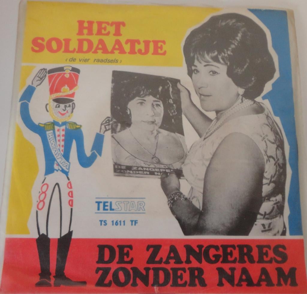 De Zangeres zonder Naam > Het Soldaatje, Gebruikt, 7 inch, Single, Ophalen of Verzenden