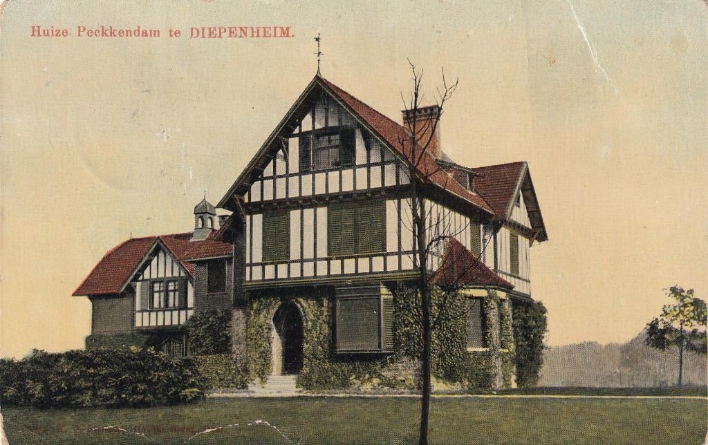 Diepenheim, 1909., Verzenden, Voor 1920, Gelopen, Overijssel