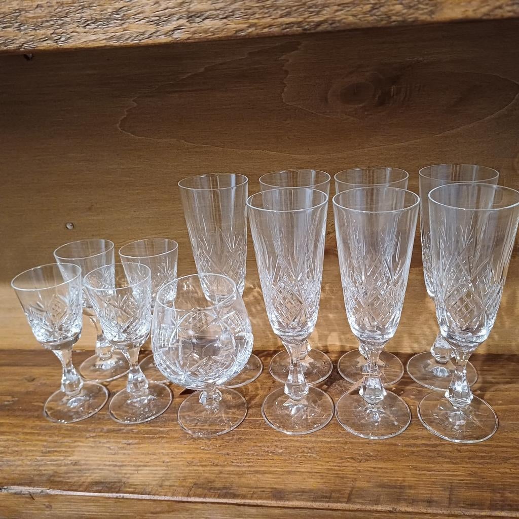 Zwiesel kristallen glasservies Starlight, Ophalen of Verzenden