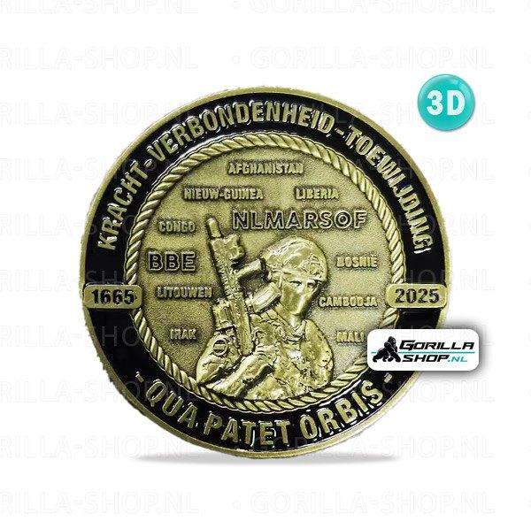 360 jaar Korps Mariniers, Verzamelen, Militaria | Algemeen, Ophalen, Marine, Nederland, Embleem of Badge