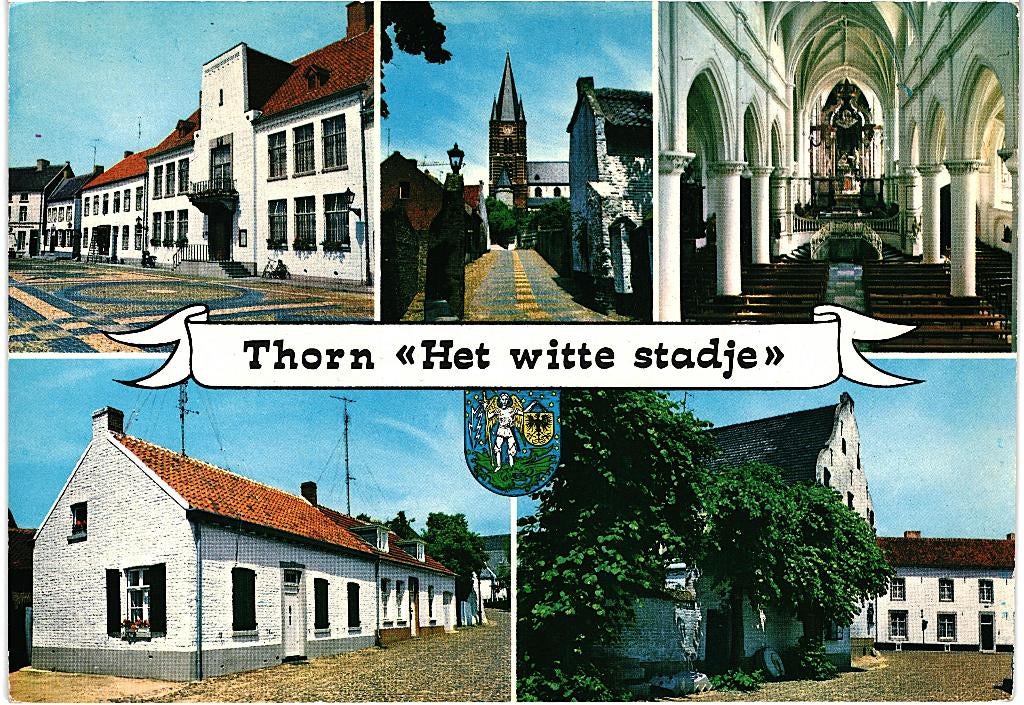 80669 Thorn Limburg 1974 Nette oude kaart Onbeschreven, Ophalen of Verzenden, 1960 tot 1980, Ongelopen, Limburg