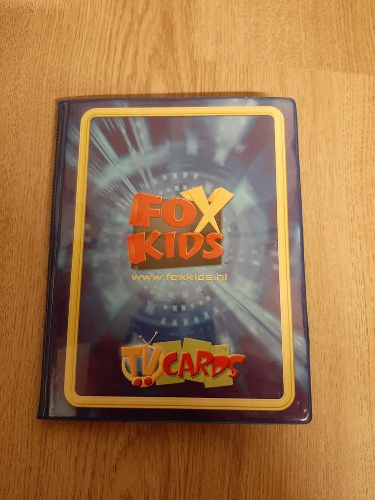 FOX KIDS map met kaarten, Hobby en Vrije tijd, Verzamelkaartspellen | Overige, Ophalen of Verzenden