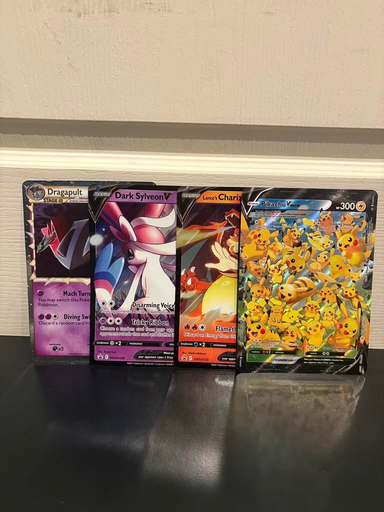 Pokemon Groote Kaarten Set Pikachu Large Promo Card, Ophalen of Verzenden