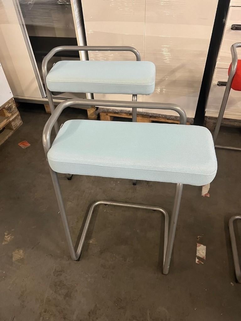 SET Interstuhl 6 x bar stoel / Stoel / kruk/ barkruk ,1 set, Huis en Inrichting, 5 krukken of meer, Verzenden, Gebruikt, 60 tot 90 cm