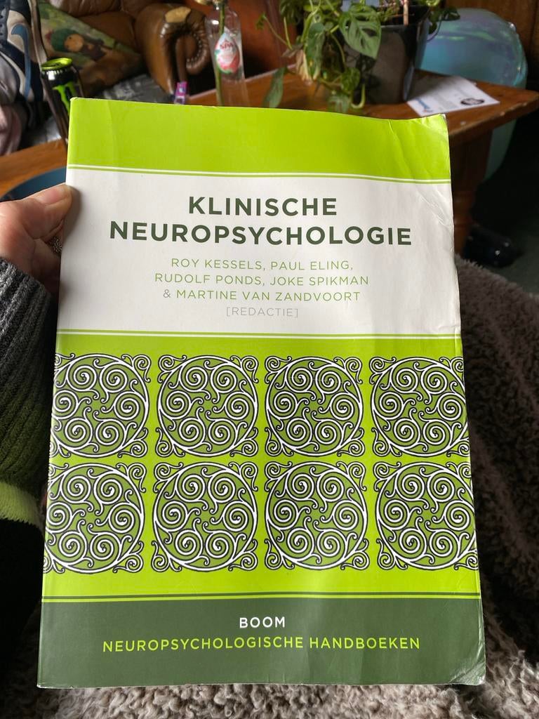 Klinische Neuropsychologie - Handboek, Boeken, Studieboeken en Cursussen, Ophalen of Verzenden, Gamma, Gelezen, HBO