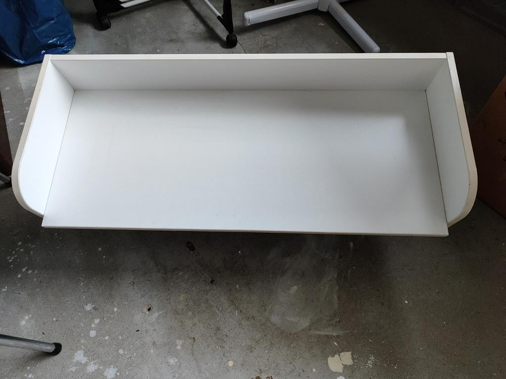 Bureau plank / verhoger Ikea Galant wit, Diversen, Bureau-accessoires, Ophalen, Gebruikt