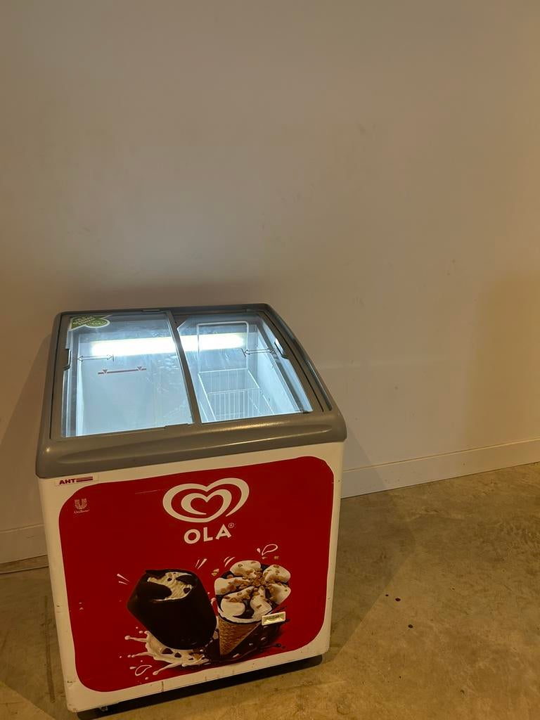 Ijs vriezer vrieskist, Witgoed en Apparatuur, Vriezers en Diepvrieskisten, Ophalen, Zo goed als nieuw, 90 cm of meer, 85 tot 120 cm