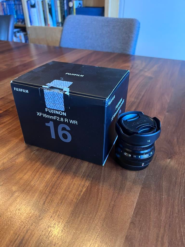 Fujifilm FUJINON XF16mmF2.8 R WR, Verzenden, Gebruikt, Groothoeklens