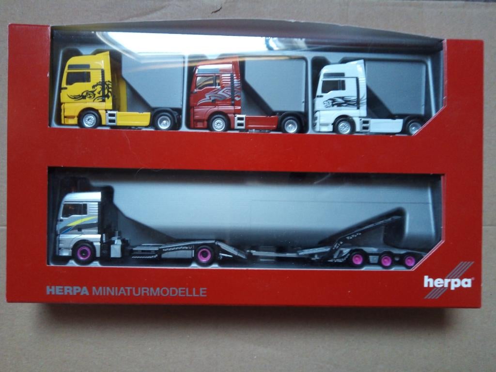 Herpa 308595 Vrachtauto transporter Schaal1:87 GLOEDNIEUW, Ophalen of Verzenden, Nieuw, Bus of Vrachtwagen, Herpa