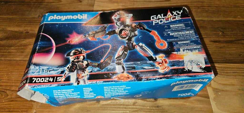 Compleet en als nieuw Playmobil Galaxy Police 70024, Ophalen of Verzenden, Zo goed als nieuw, Complete set