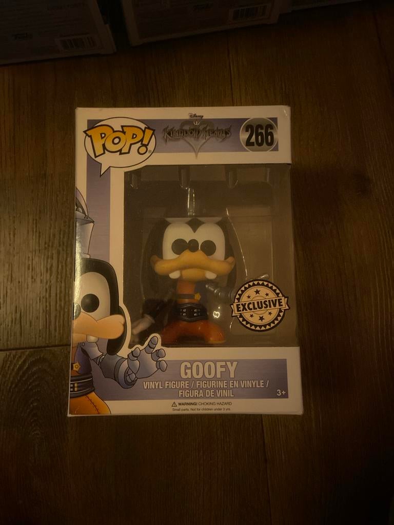 Funko Pop Kingdom Hearts Goofy #266, Ophalen, Zo goed als nieuw