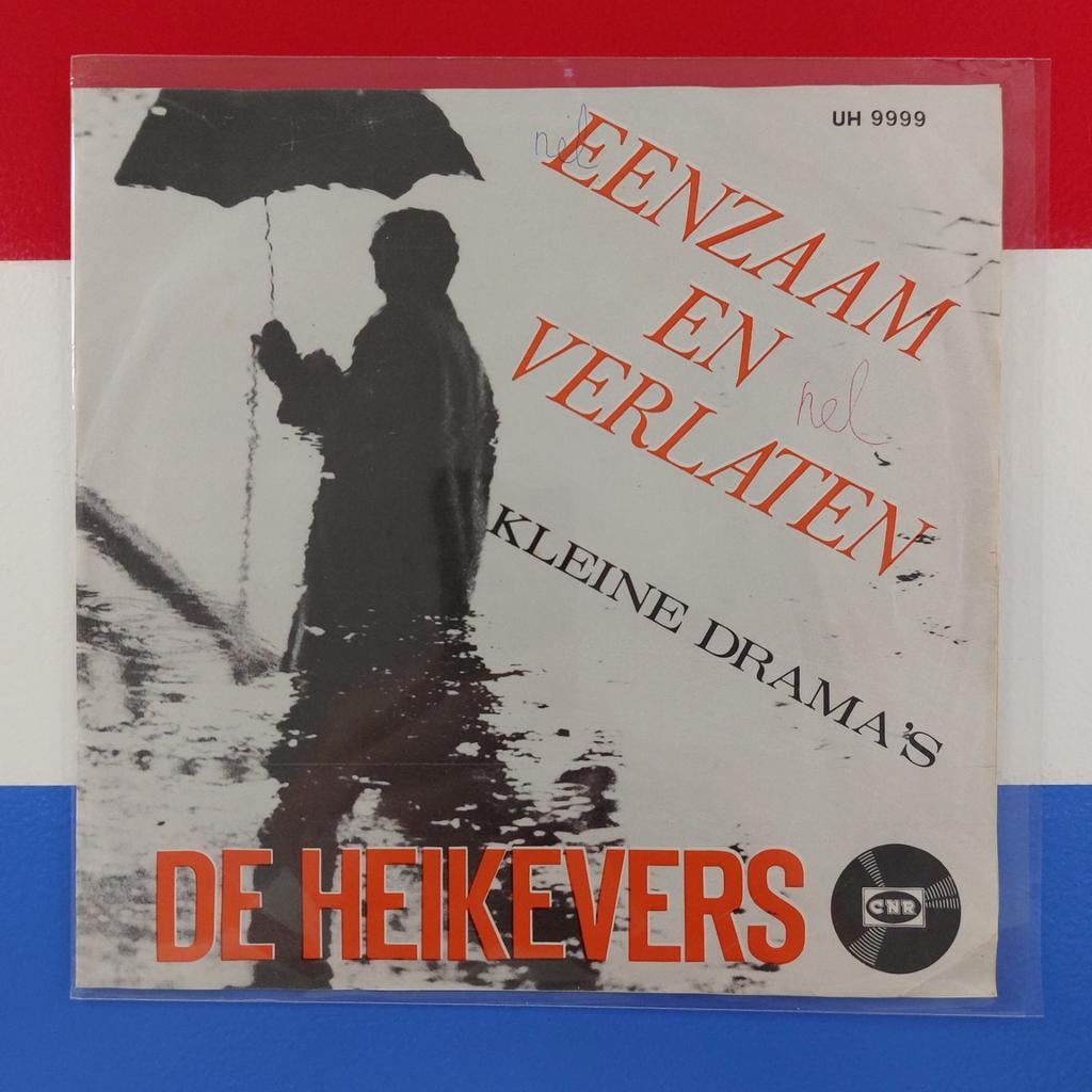 De Heikevers Eenzaam en verlaten single.              Star45, Gebruikt, 7 inch, Single, Ophalen of Verzenden