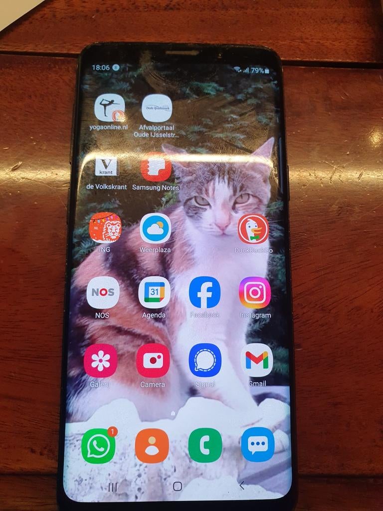 Samsung Galaxy S9 - Goedkoop!, Telecommunicatie, Mobiele telefoons | Samsung, Gebruikt, Zwart, Touchscreen, Ophalen of Verzenden