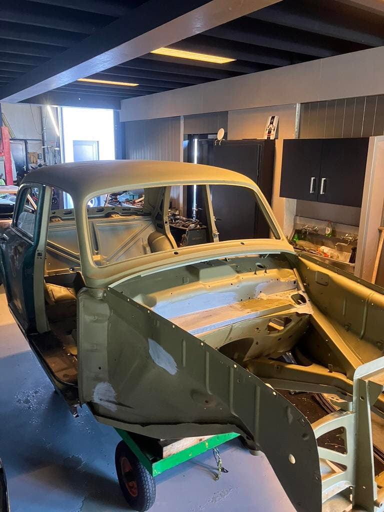Mercedes Ponton, 220 S uit 1961, project met USA Title, foto 5