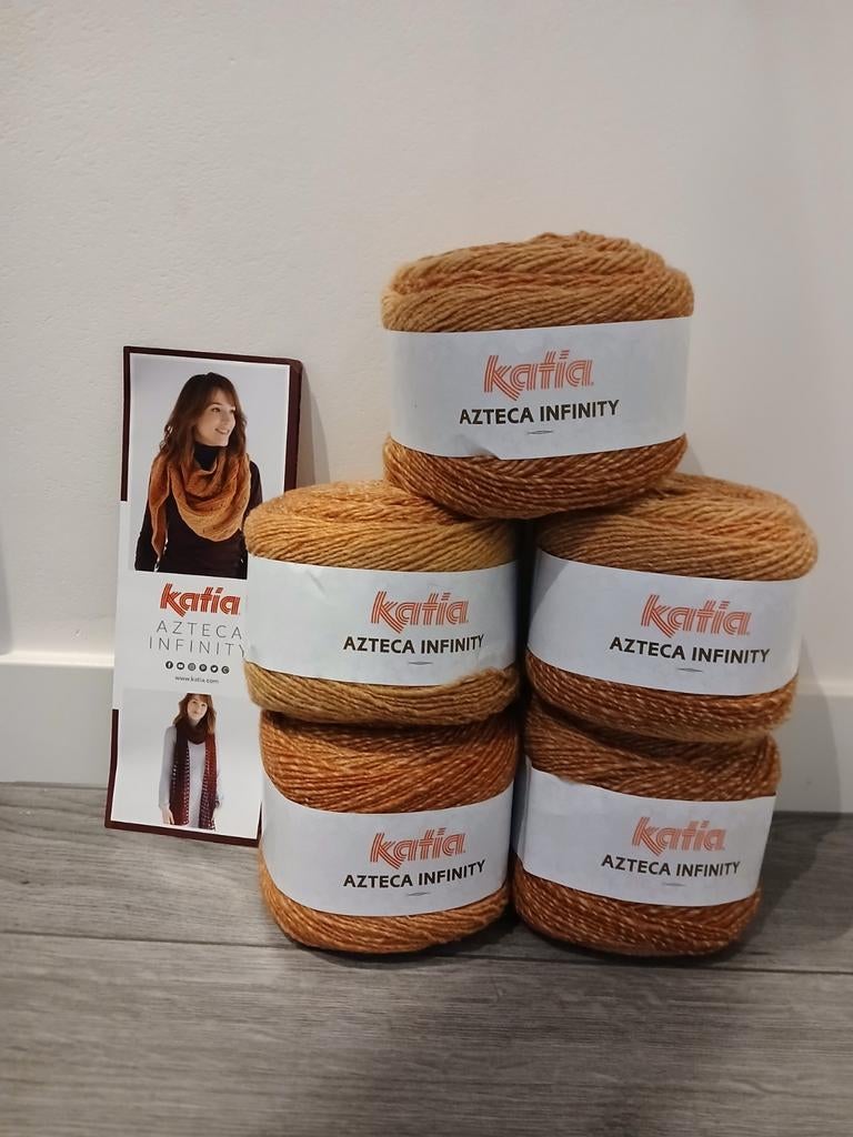 Katia Azteca Infinity Wol, Ophalen of Verzenden, Nieuw, Breien of Haken, Wol of Garen