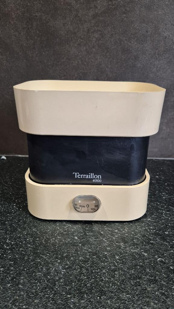 Vintage Terraillon 4000 keukenweegschaal creme. 5A14, Tweedehands verkoop, Tweedehands verkoop, Gebruikt, Ophalen of Verzenden