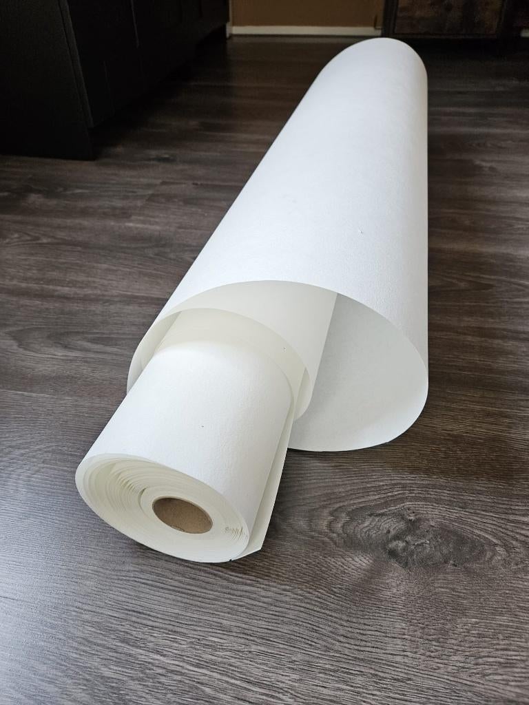 Vliesbehang wit, Ophalen, Minder dan 10 m², Wit