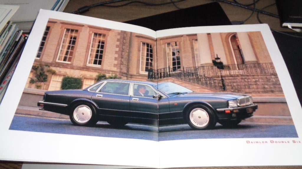 Folder DAIMLER modellen ,  1994, Verzenden, Zo goed als nieuw, Overige merken