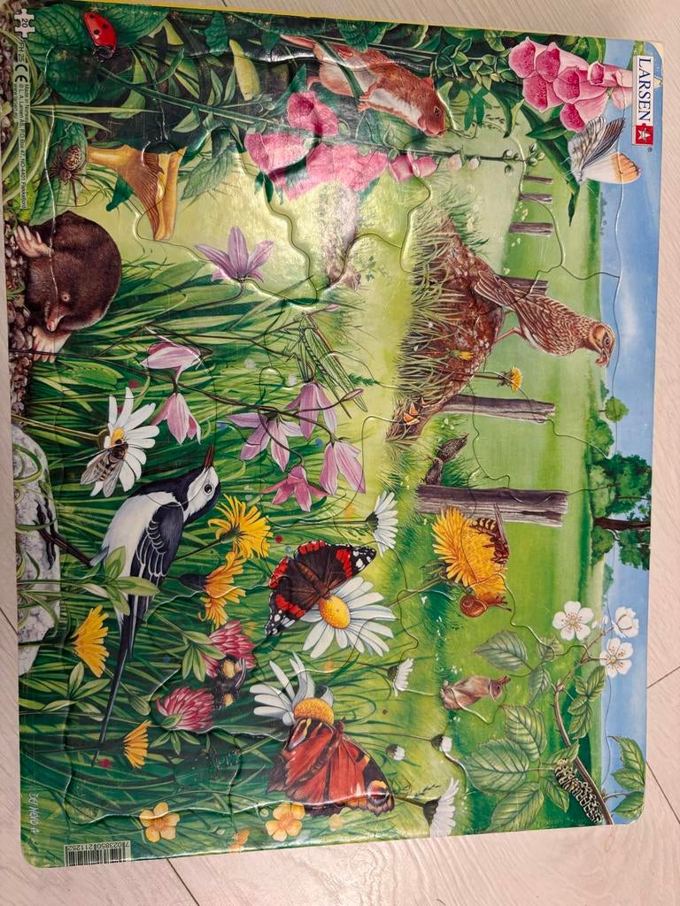 Ravensburger & Larsen Frame Puzzels, Ophalen, 2 tot 4 jaar, Gebruikt, 10 tot 50 stukjes