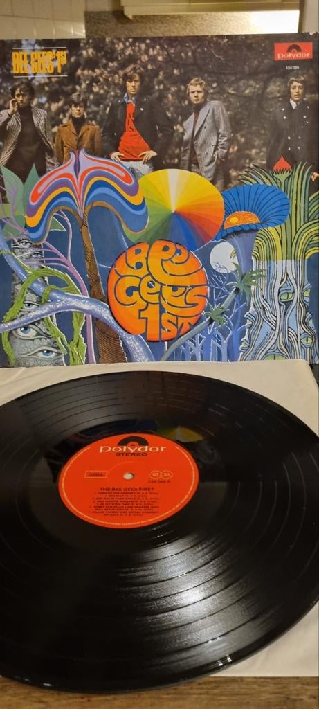 Bee Gees - 1st LP - 1967 Polydor Duitsland, Cd's en Dvd's, Vinyl | Pop, Ophalen of Verzenden, Gebruikt, 12 inch