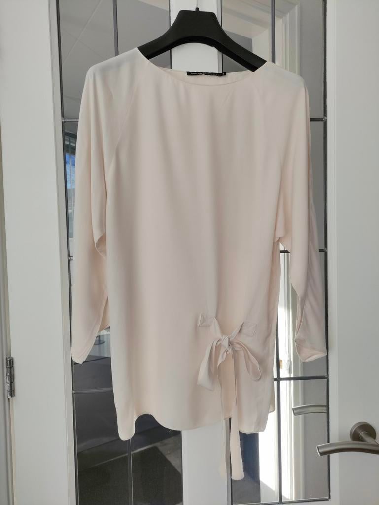 Natan Viscose Blouse Maat 38, Kleding | Dames, Blouses en Tunieken, Maat 38/40 (M), Ophalen of Verzenden, Roze, Gedragen