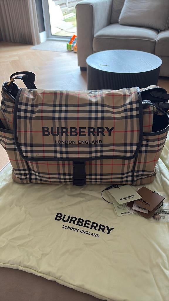 Orginele Burberry luiertas, Ophalen, Zo goed als nieuw