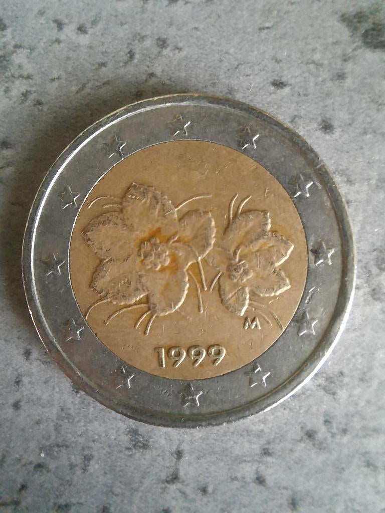 Munt 2 Euro - Finland 1999 - Bloemen, Postzegels en Munten, Munten | Europa | Euromunten, Ophalen of Verzenden, Finland, 2 euro