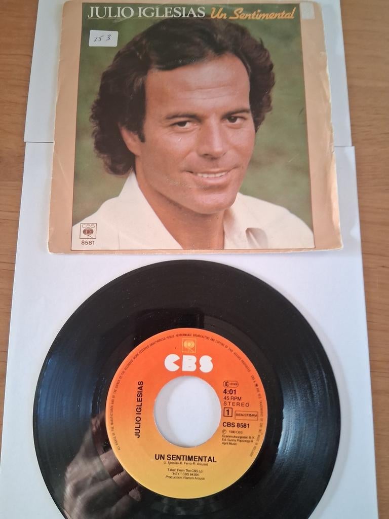 Julio Iglesias - Un Sentimental - Single, Cd's en Dvd's, Ophalen
