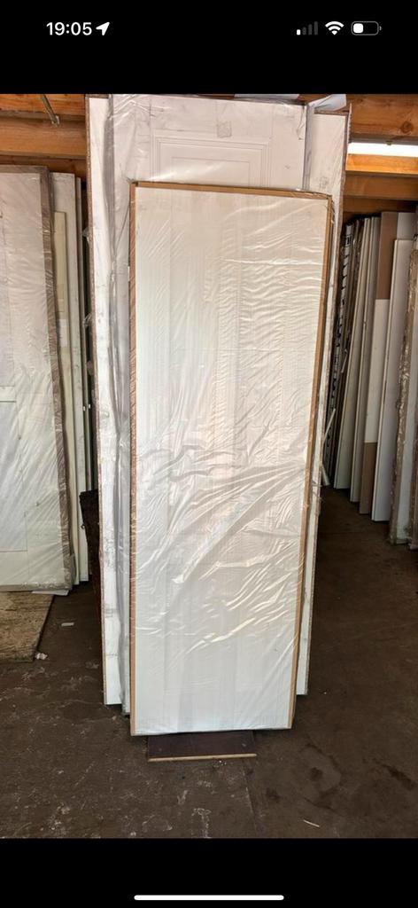 Verschillende opdek paneeldeuren 63x201.5 cm, Ophalen, Minder dan 80 cm, Binnendeur, Nieuw