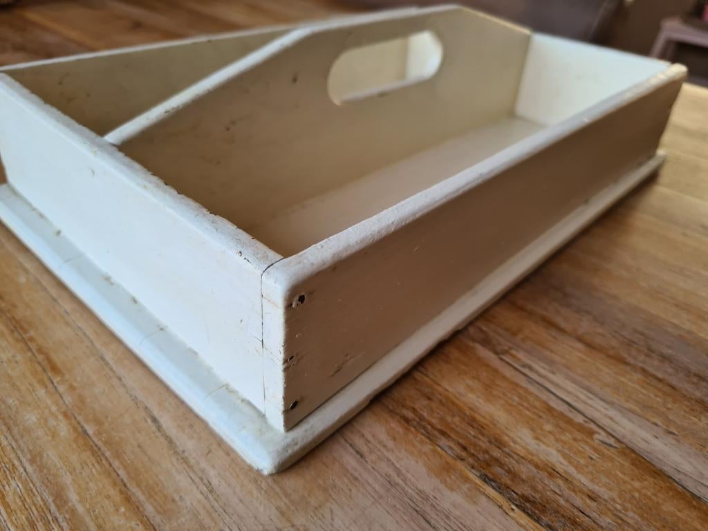 Brocante Bestekbak / Opbergbak, Ophalen of Verzenden