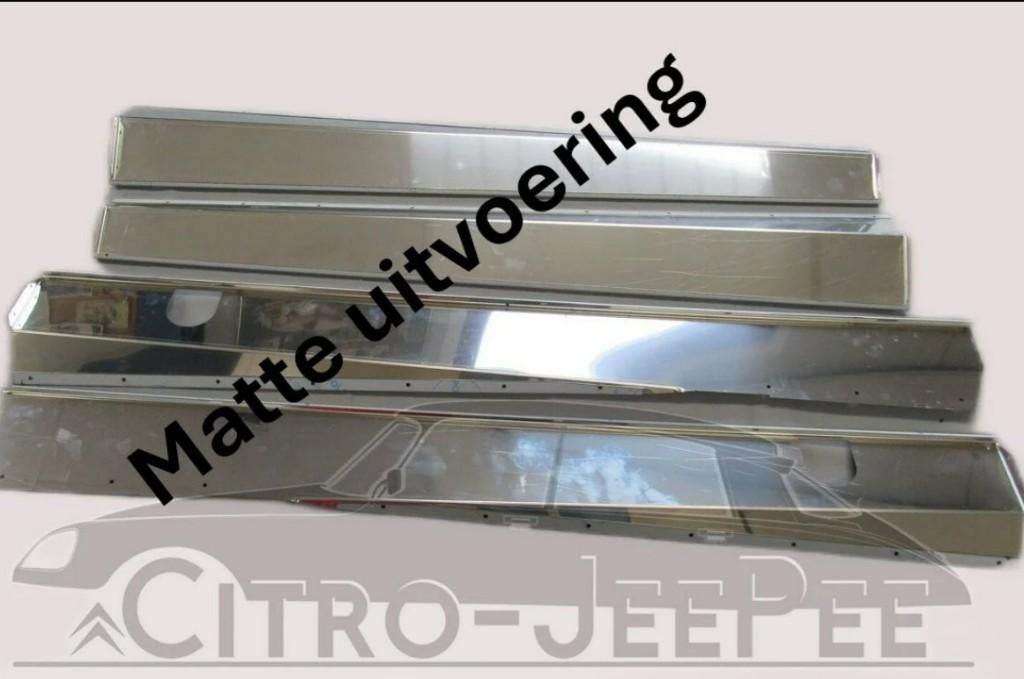 Dorpelplaten Mat ID & DS RVS Citroen ID DS Berline en Break, Citroën, JeePee, Nieuw, Ophalen of Verzenden