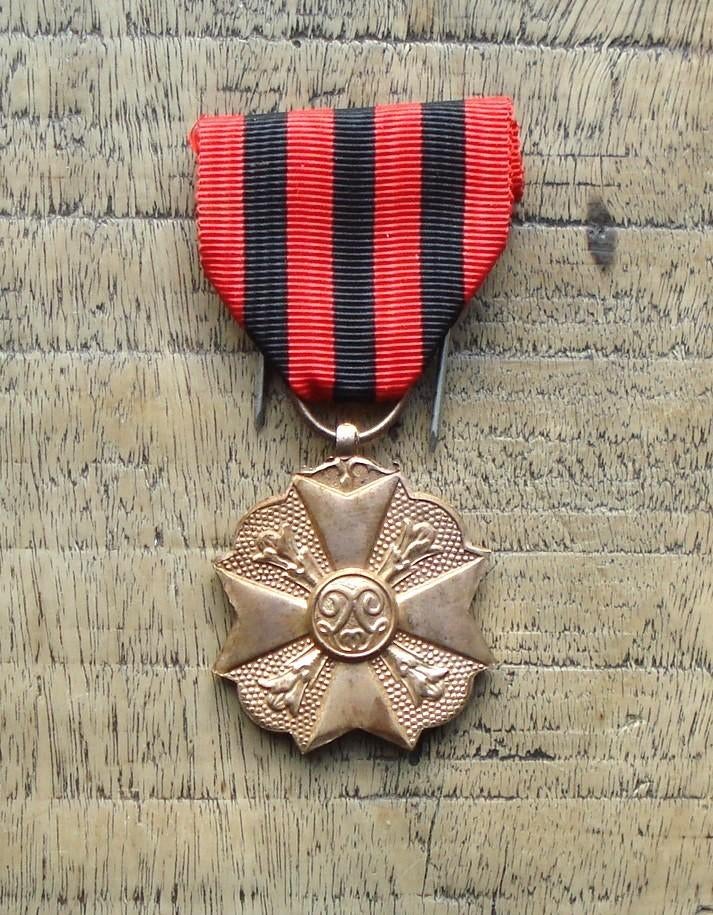 België lange dienst medaille z.j. (1867-1914), Ophalen of Verzenden, Landmacht, Overige gebieden, Lintje, Medaille of Wings