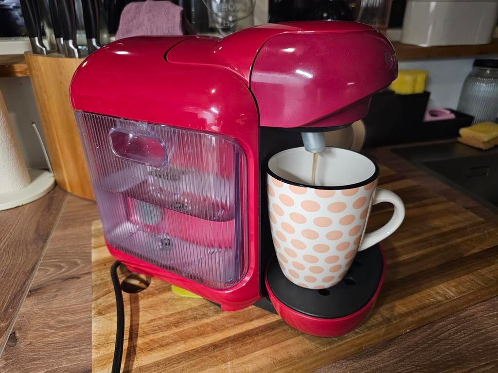 Tassimo Koffie, Thee & Chocomel Cup Machine, Witgoed en Apparatuur, Koffiezetapparaten, Gebruikt, Koffiemachine, Ophalen of Verzenden