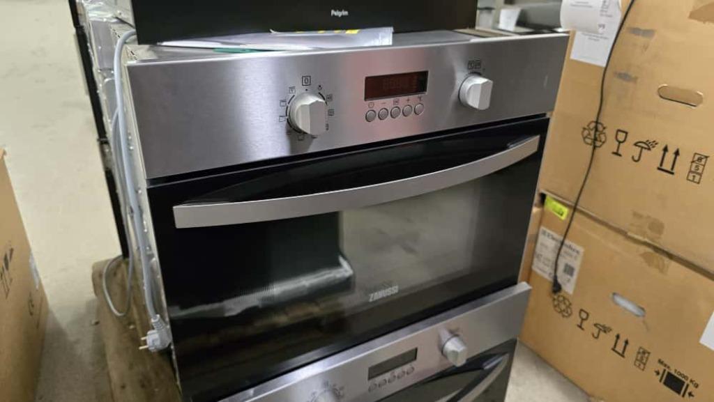 Zanussi inbouw combi-magnetron ZKC44500XA, Ophalen, Oven, Refurbished, Inbouw