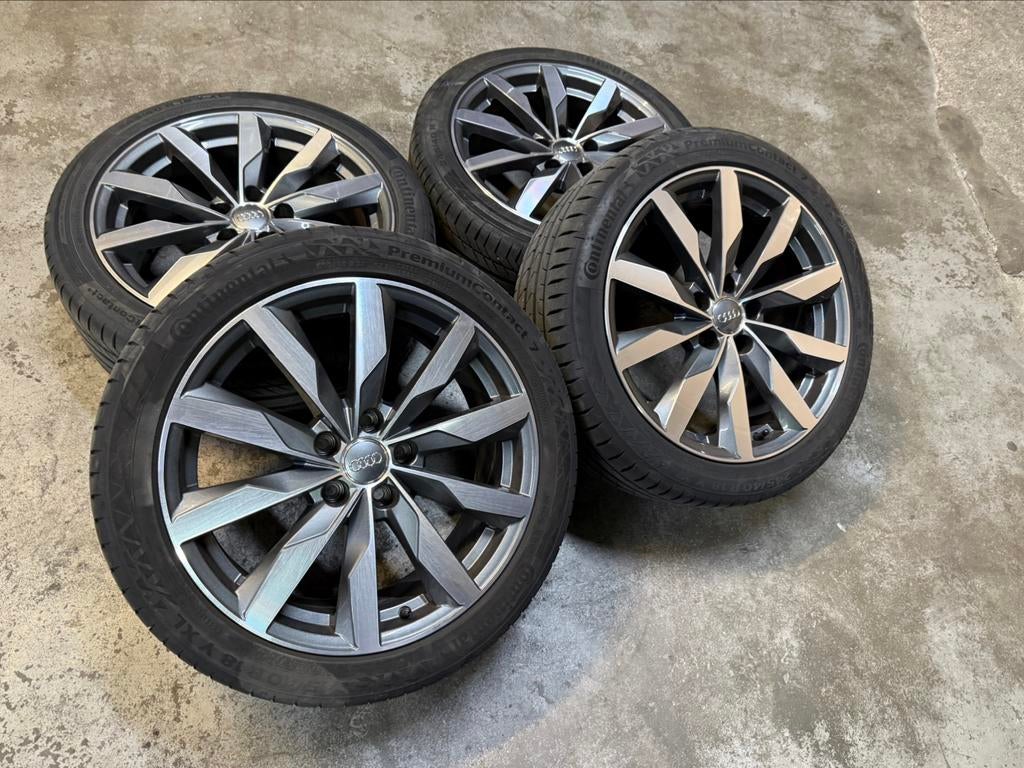 ✅ 18 Inch 5x112 Rotor Velgen A4 A5 A6 RS TT Caddy Eos, Ophalen, 18 inch, Banden en Velgen, Personenwagen