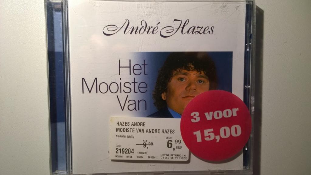 André Hazes - Het Mooiste Van, Ophalen of Verzenden, Zo goed als nieuw, Levenslied of Smartlap
