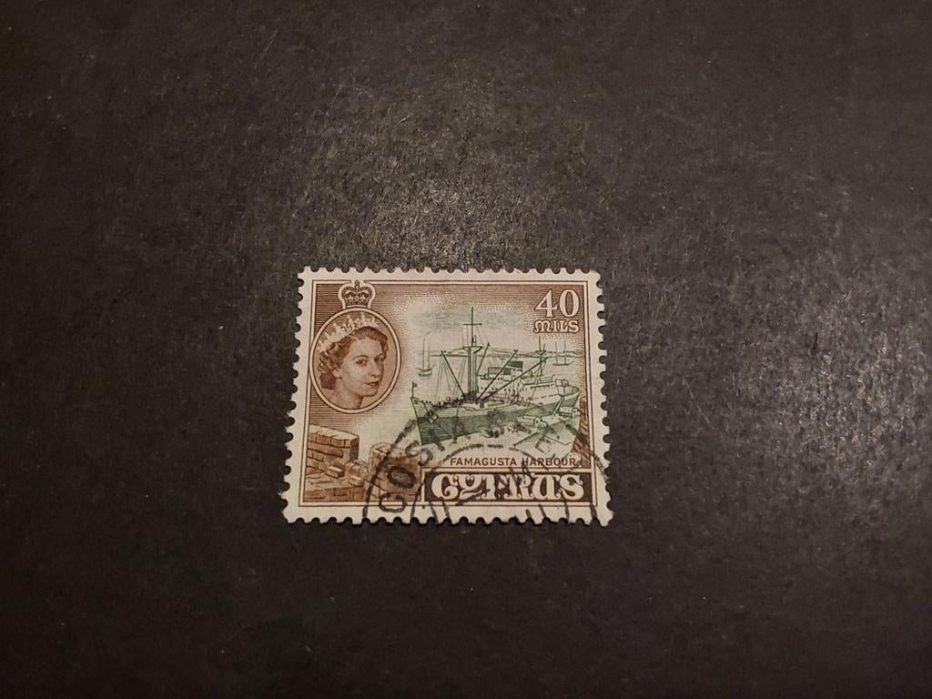 Cyprus, SG 182, Verzenden, Gestempeld