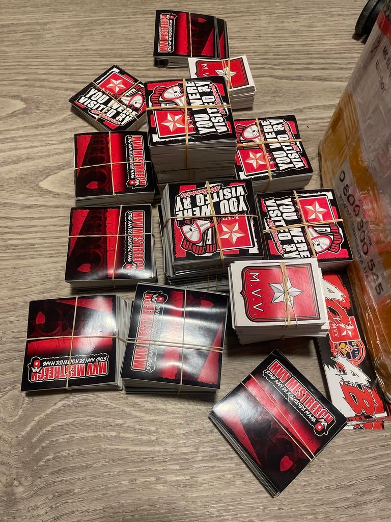 MVV Mestreech Stickers en Tape - Nieuw!, Verzamelen, Ophalen of Verzenden, Nieuw, Overige typen