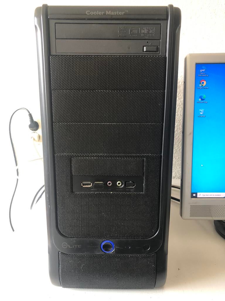 Cooler Master i3 met 12 GB RAM en HDMI, Computers en Software, Desktop Pc's, Ophalen of Verzenden, Gebruikt, 8 GB, HDD