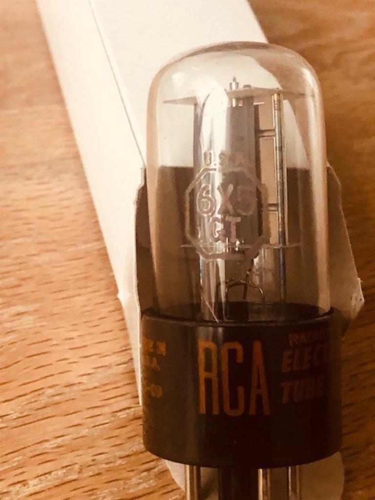 RCA 6x5GT voor Audionote dac NIEUW!