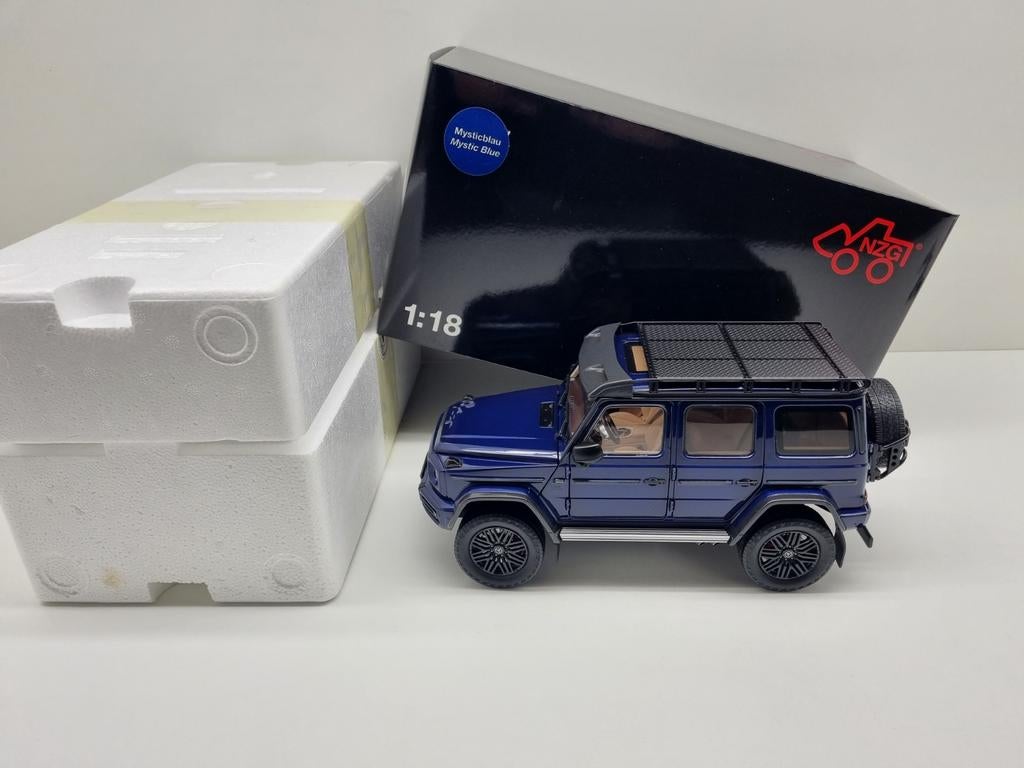 NZG
Mercedes-Benz G63 AMG 4x4 Off Road
Mystic Blue
1:18 Nieu, Hobby en Vrije tijd, Modelauto's | 1:18, Ophalen of Verzenden, Nieuw