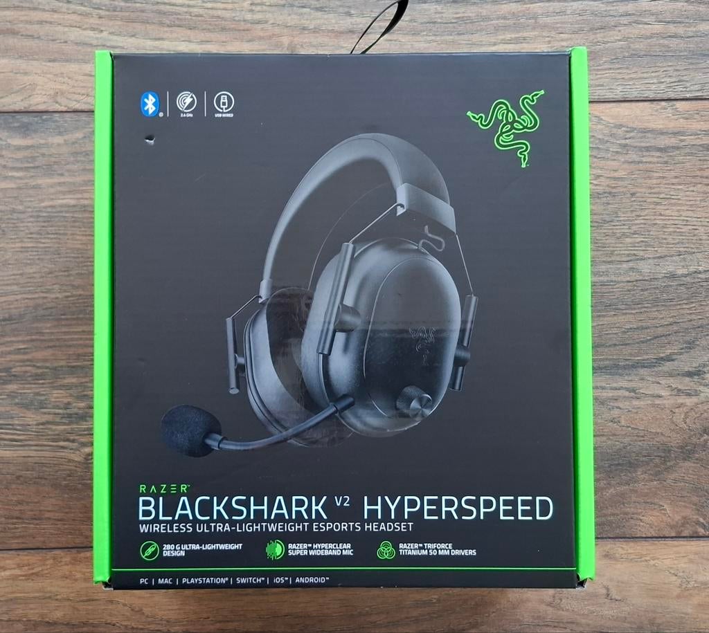 Razer BlackShark V2 HyperSpeed, Computers en Software, Headsets, Ophalen, Nieuw