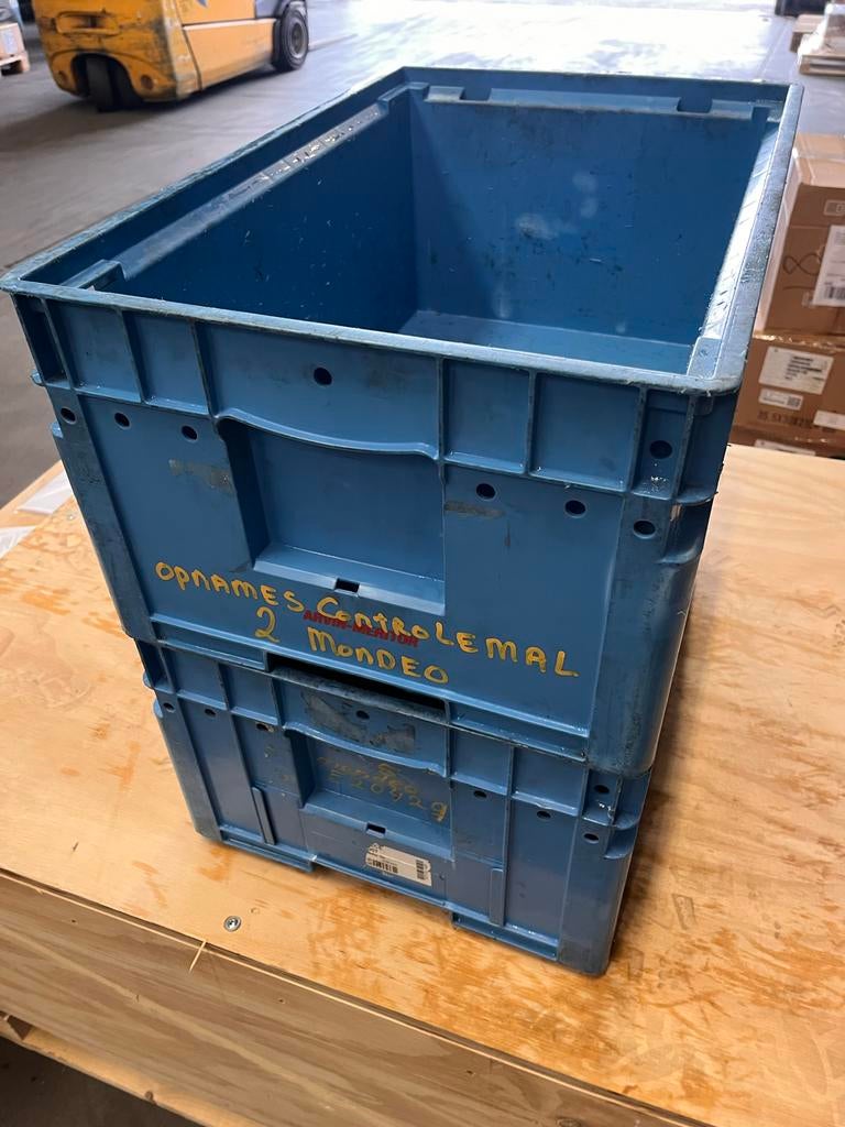 Grote partij Stapelbakken voor opberg kratten 60x40x28, Doe-het-zelf en Verbouw, Kratten en Dozen, Gebruikt, 40 tot 60 cm, Minder dan 50 cm
