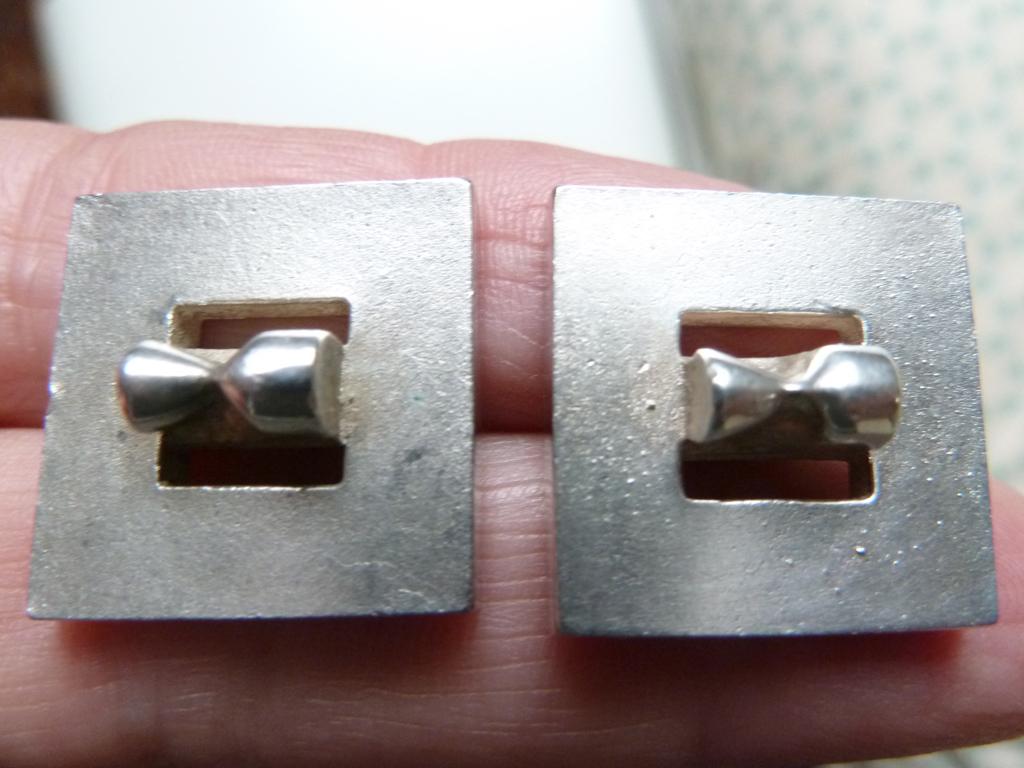 Lapponia zwaar 925 zilveren manchetknopen Björn Weckström, Sieraden, Tassen en Uiterlijk, Verzenden, Zo goed als nieuw, Zilver