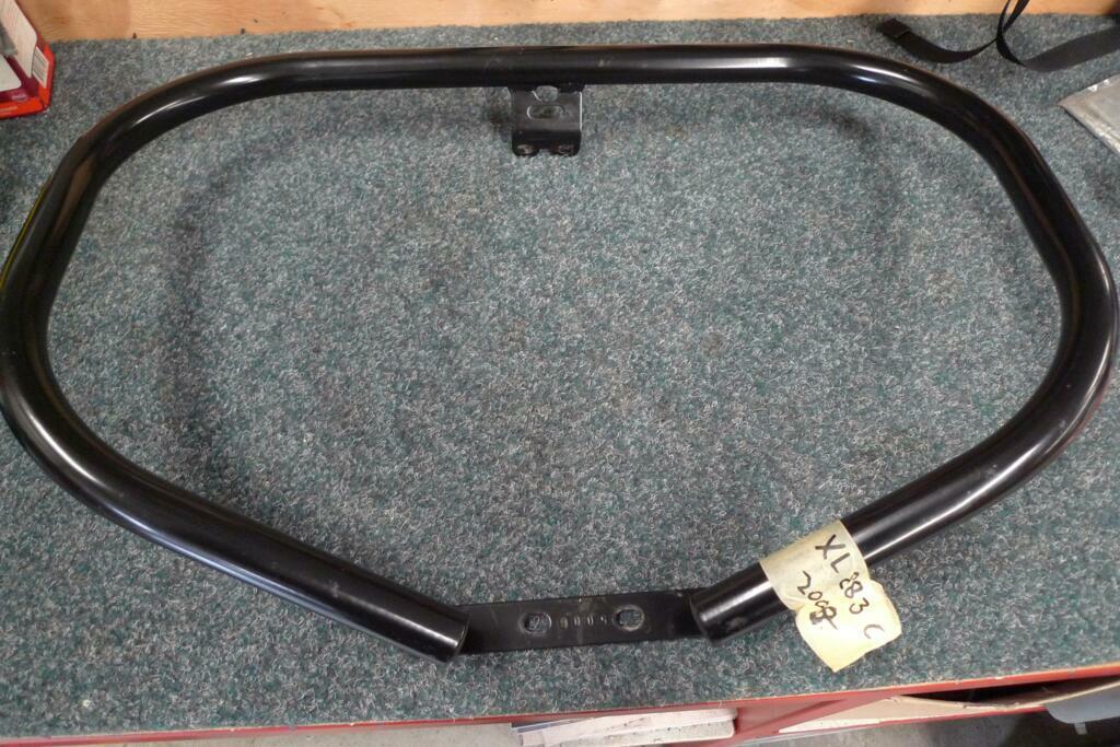 Valbeugel Harley Davidson zwart xl 883 c loc.stel., Ophalen, Gebruikt