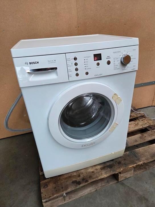 Bosch Exclusiv serie 4 wasmachine, Witgoed en Apparatuur, Wasmachines, Zo goed als nieuw, 85 tot 90 cm, 1200 tot 1600 toeren, Ophalen