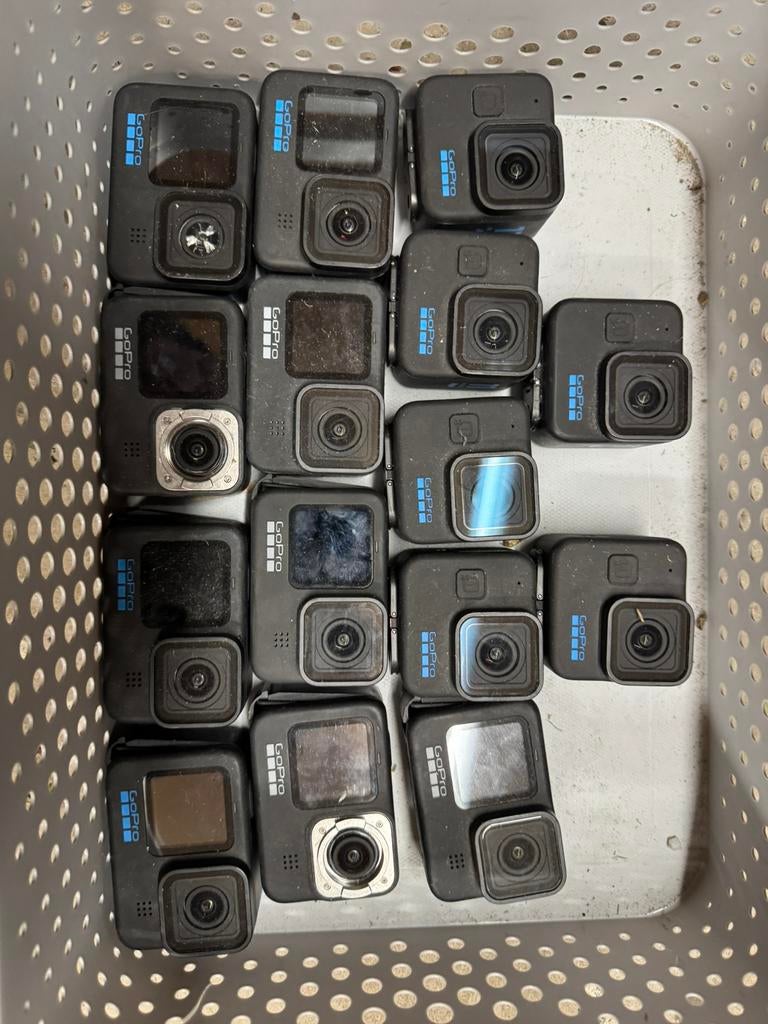 Defecte gopro’s, Ophalen, Niet werkend